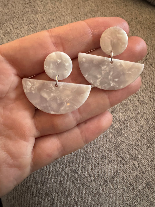 Demi lune blanche