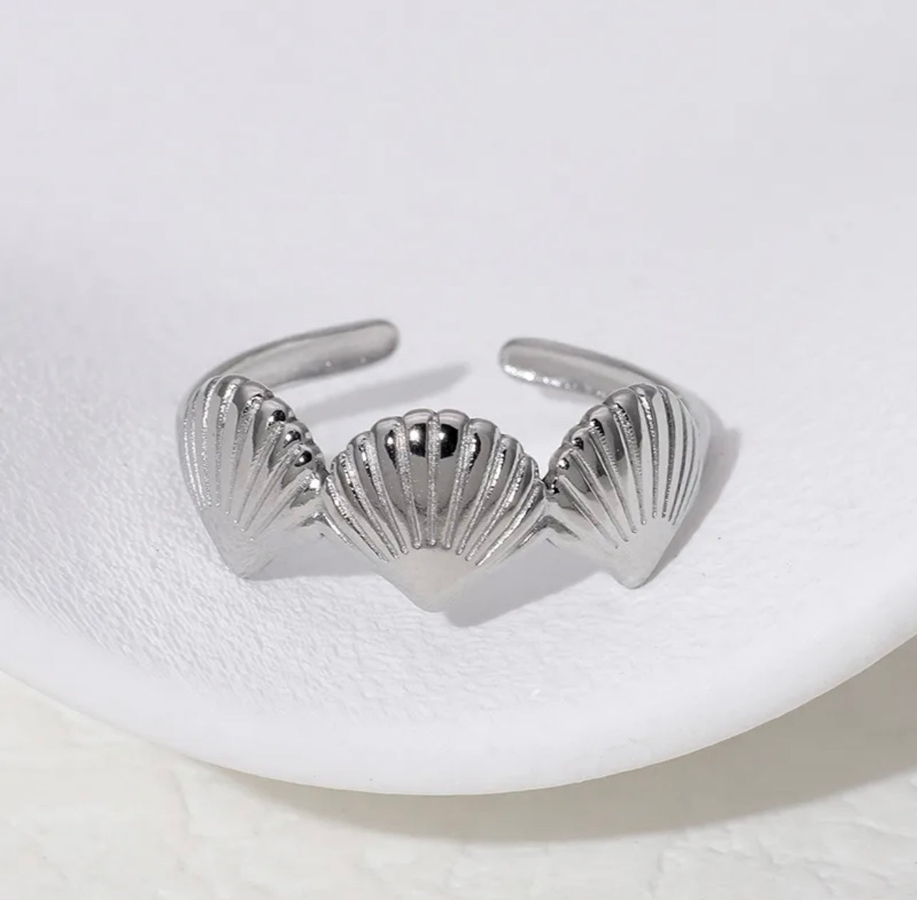 Bague coquillages
